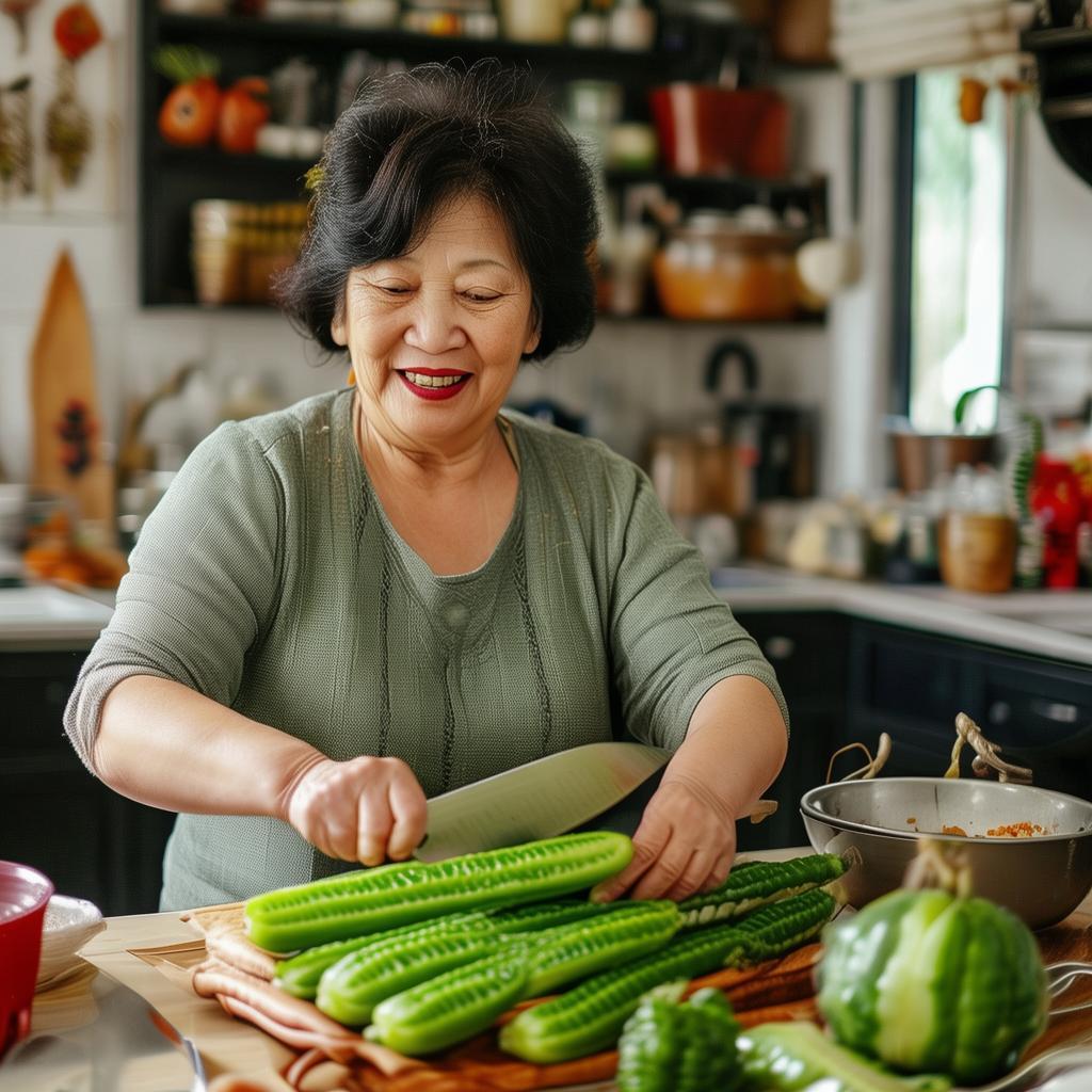 一苦瓜怎么处理婆媳关系