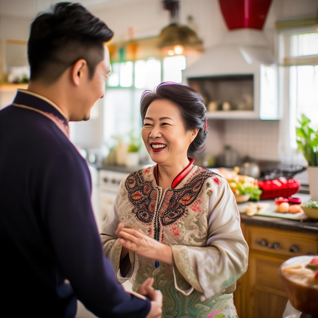亮相婆媳关系的句子怎么写