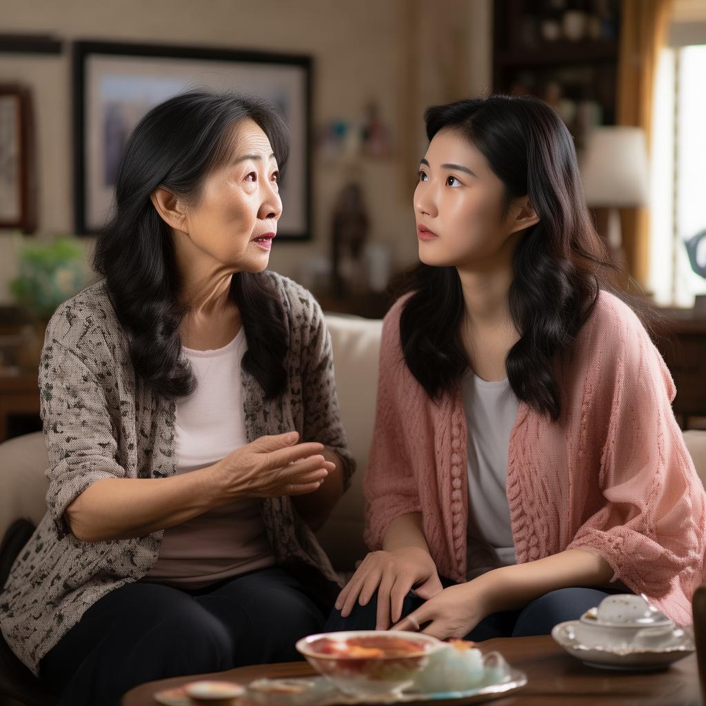 俩母子谈婆媳关系怎么说