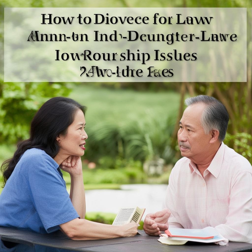 为了婆媳关系离婚怎么办