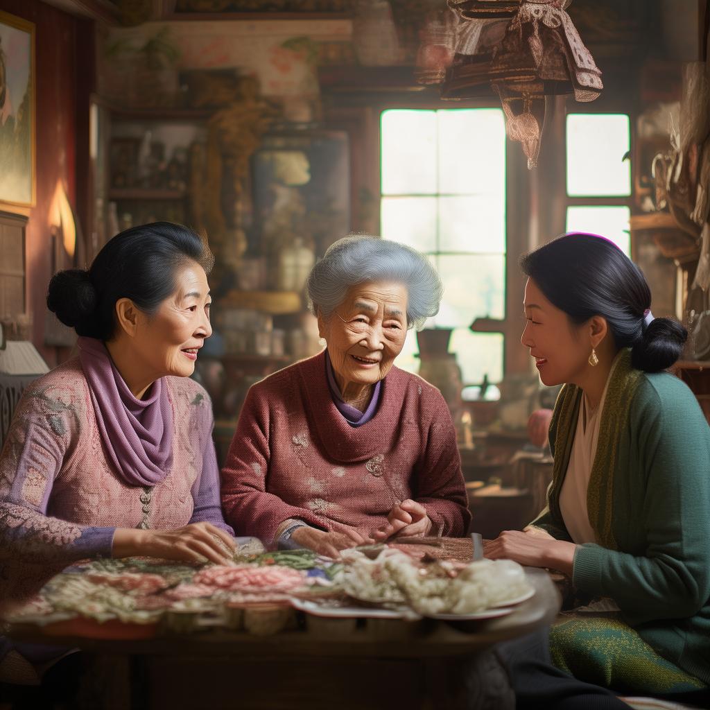 三房婆媳关系怎么处理的