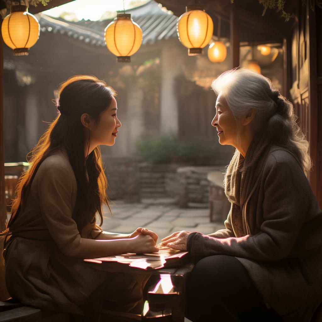 三姑娘婆媳关系怎么写的