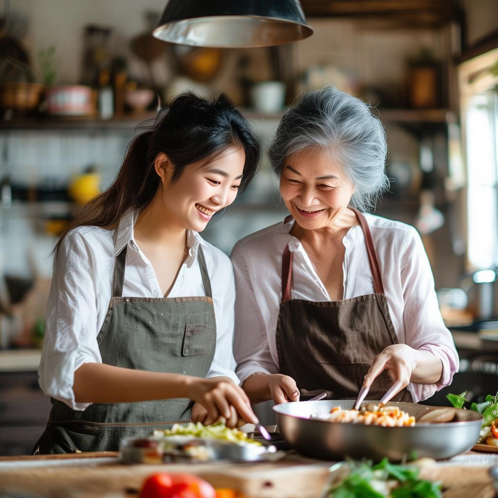 做饭婆媳关系怎么形容成语