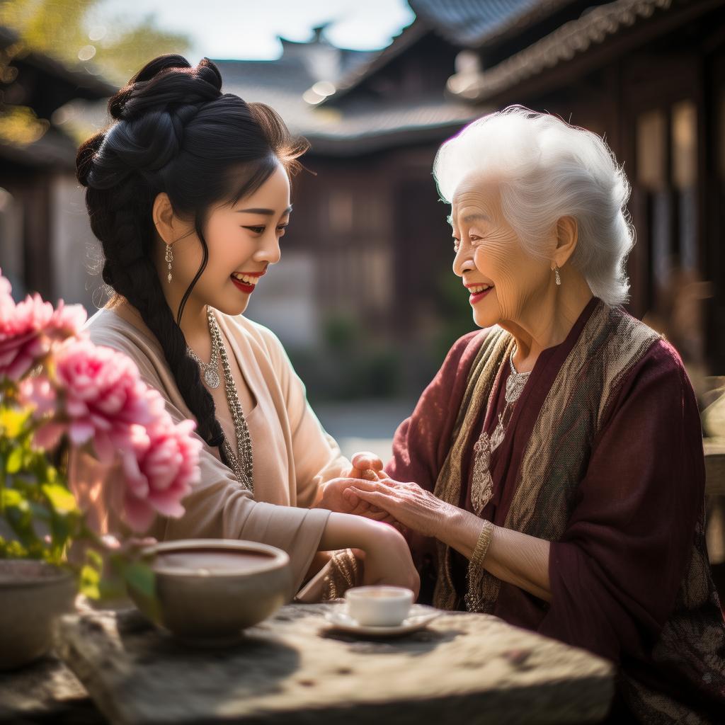 三姑娘婆媳关系怎么写
