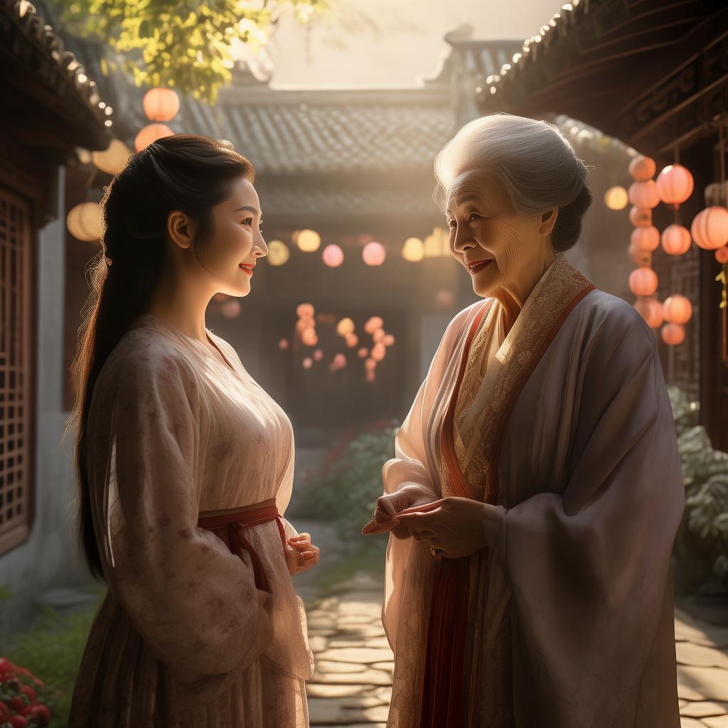 丫妈婆媳关系怎么写的文案