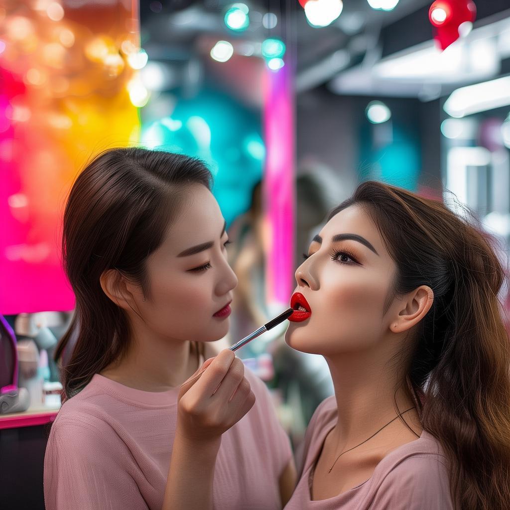 美业店拍抖音怎么拍的