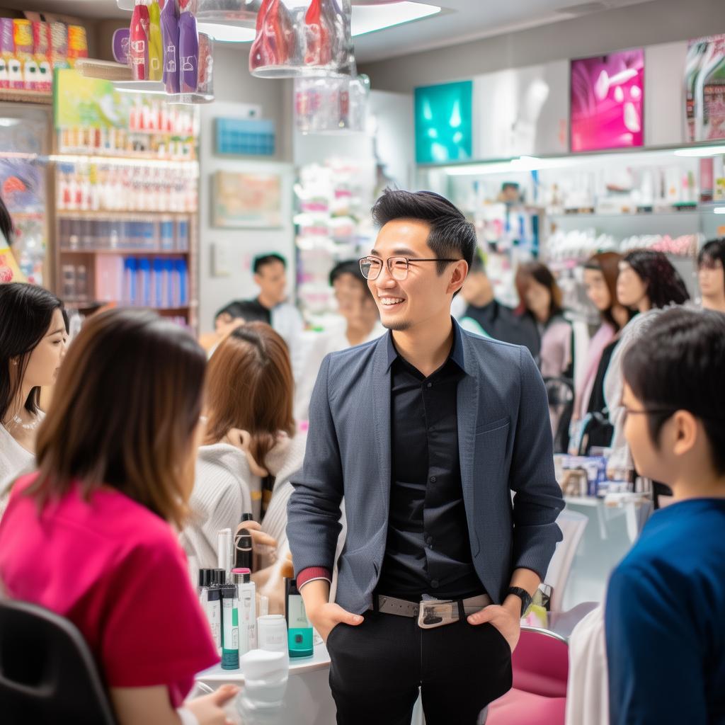 参哥美业如何拓客销售的