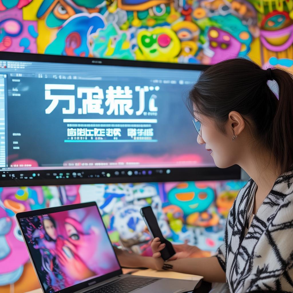 美业的抖音怎么发文字