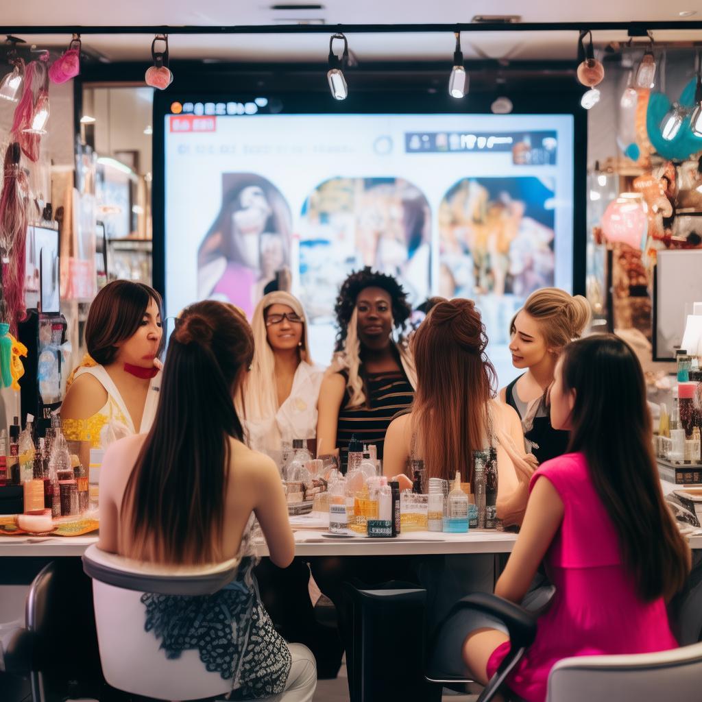 美业店抖音话题怎么说的